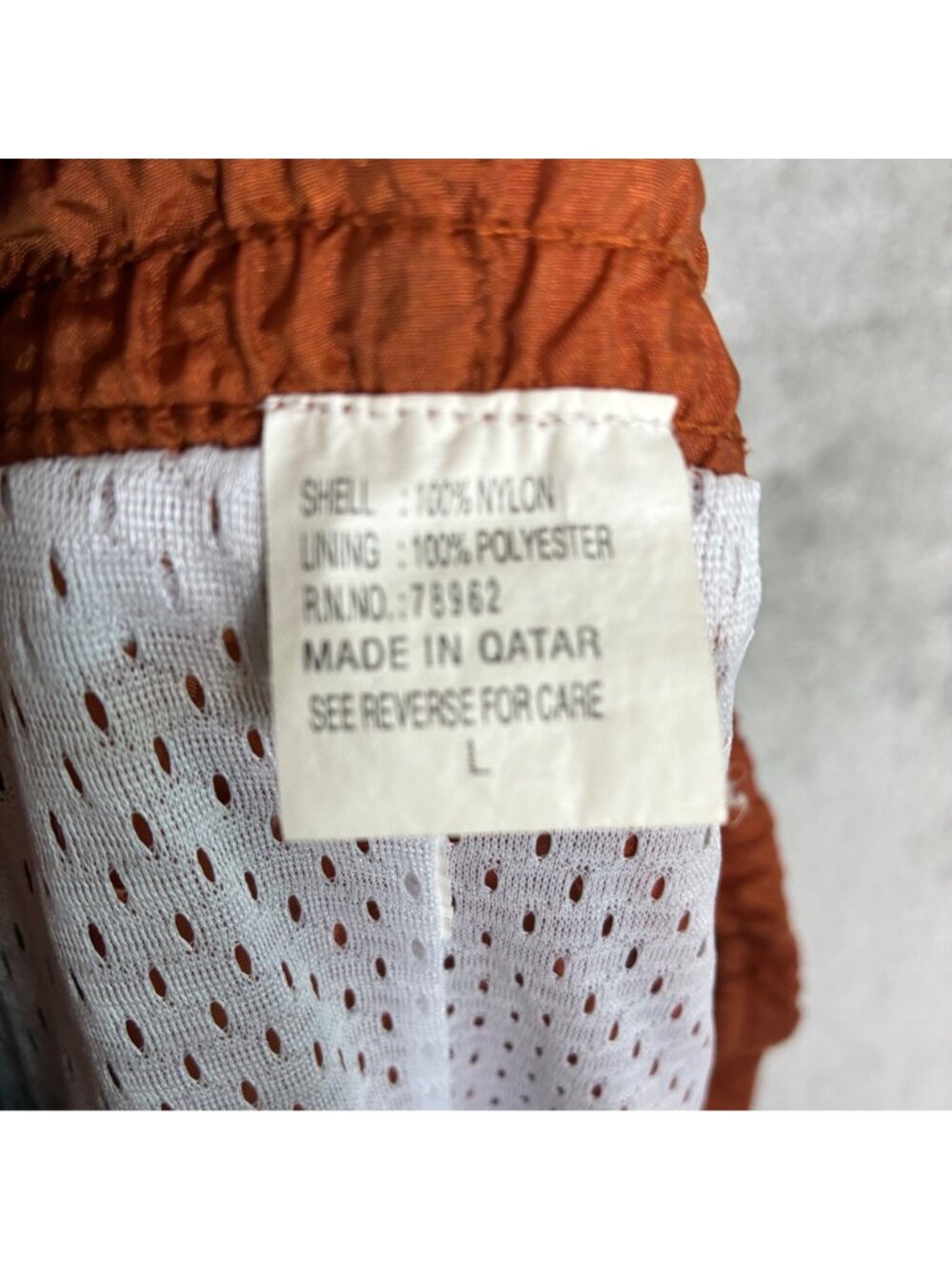 Texas Longhorns Vintage Nylon Tracksuit Jacket & Pants L Orange Gray White - Picture 5 of 12